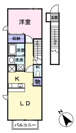 プリムラの物件間取画像